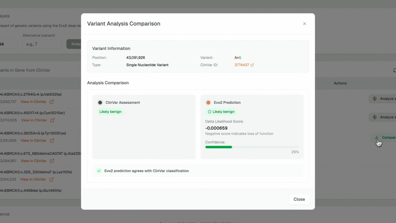 Variant Analysis Results